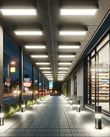 C-Store Troffers and Panel Lighting – Efficient Solutions for Bright, Welcoming Spaces