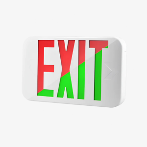 Led Exit Sign, Dual color