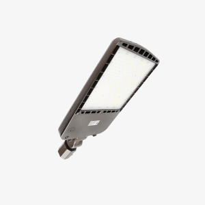 High voltage 240W industrial parking lot light fixture engineered for 277-480V commercial electrical systems.