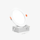 6'' Slim Panel 12W 5CCT + 3W 2000K Night Light 120V 1000LM