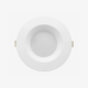 6-inch commercial recessed LED downlight with integrated junction box and 5CCT selectable white trim at 120V.