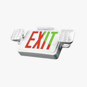 Led Exit Combo, Dual Color with Remote head 