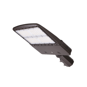 Commercial 150W LED area flood light fixture designed for high-efficiency outdoor site illumination by Bright LED TX.