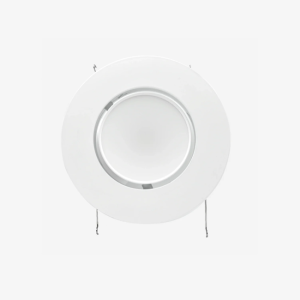 6-inch adjustable LED eyeball recessed light trim with 5CCT selectable white and 120V input by Bright LED TX.