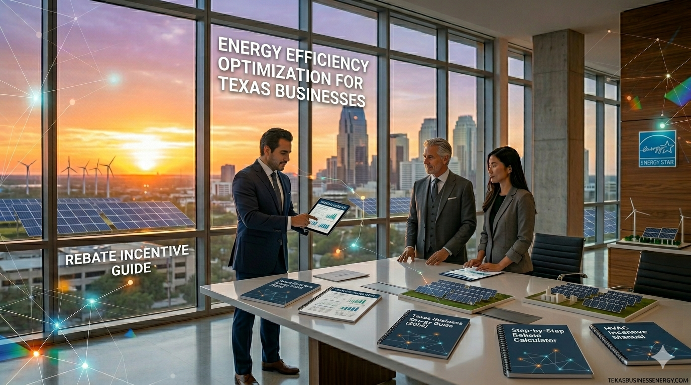 Texas commercial LED retrofit with energy rebates for business lighting upgrade